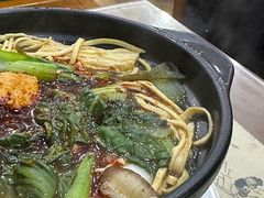 香菇纯菜砂锅-清真·穆萨砂锅(大皮院店)