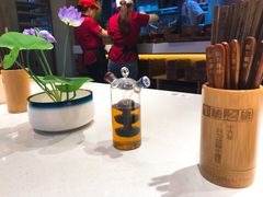 餐具摆设-牛腩之旅·牛腩牛杂煲(光启城美食城店)