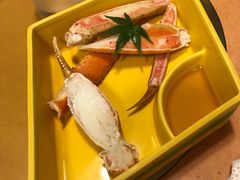 水煮螃蟹配醋-蟹道乐(道顿堀本店)
