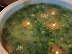 青菜洋芋泥汤-郑件洋芋饭庄