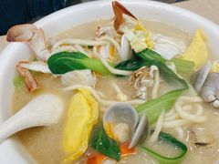 梭子蟹三鲜面-木木鲜海鲜面(天一店)