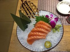 三文鱼刺身-林妈妈村·日式料理(宝山万达店)
