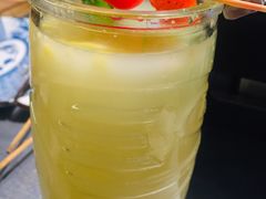 柠檬冰桔茶-探鱼·鲜青椒爽麻烤鱼(银泰城店)