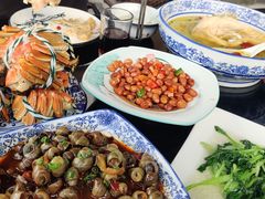 -七的湖·晚芳亭·阳澄湖农家菜·大闸蟹(莲花岛店)