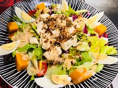 小清新豆腐沙拉-四季天方包子