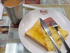 餐肉多士炒蛋-黄恩记茶餐厅(杨箕店)