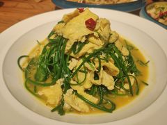 沙葱炒蛋-俭寨大盘鸡·缸子肉·小公鸡·新疆菜(云通店)