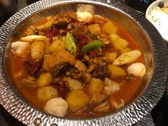 沙湾原始大盘鸡-丝路金桃·新疆菜(徐汇店)