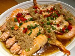 蒜蓉粉丝蒸青虾-关东小磨东北菜(漕河泾印象城店)