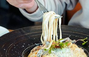 Porcini Mushroom Cream Pasta