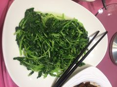 清炒雞毛菜-上海老饭店(北京分店)