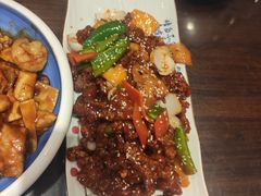 百合菠萝酥牛柳-津菜宋记老房子(鼓楼店)