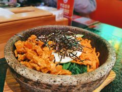 鸡肉石锅拌饭-哈哈碳都·牛肋条无限自助烤肉(宝龙店)