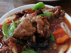 -歹歹的加个面过油肉拌面