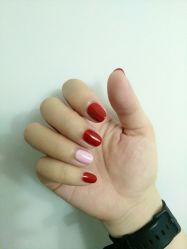 点击看大图 手部美甲跳色-姜美堂·蒸姜除湿の纤体美颜馆