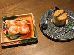 三文鱼荔枝甜虾卷-筱田の食堂·izakaya(淮海中路店)