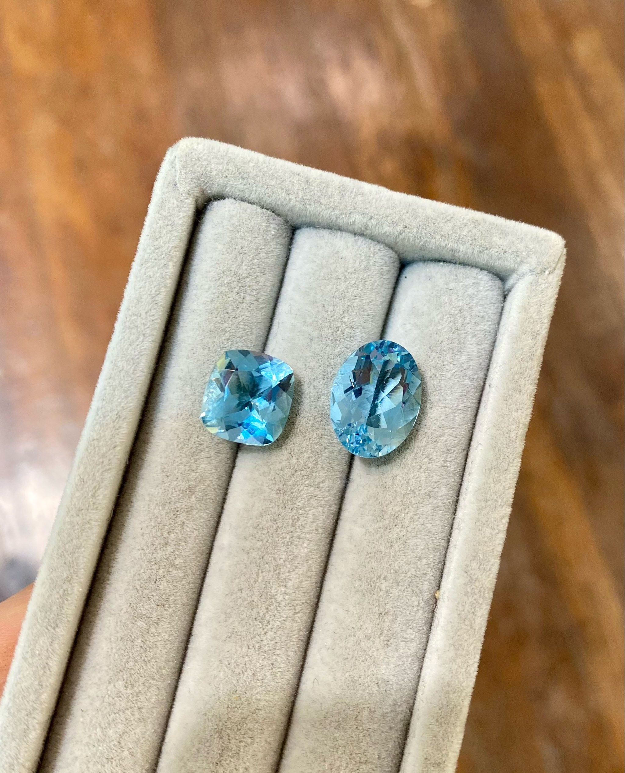 圣玛利亚色海蓝宝!