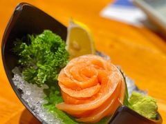三文鱼刺身-七涧谷·元气食堂(塘下店)
