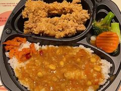 吮指原味鸡汁香辣鸡柳饭-肯德基(福民路店)