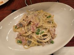 奶油培根意大利面-WOLFGANG PUCK KITCHEN & BAR(迪士尼小镇店)