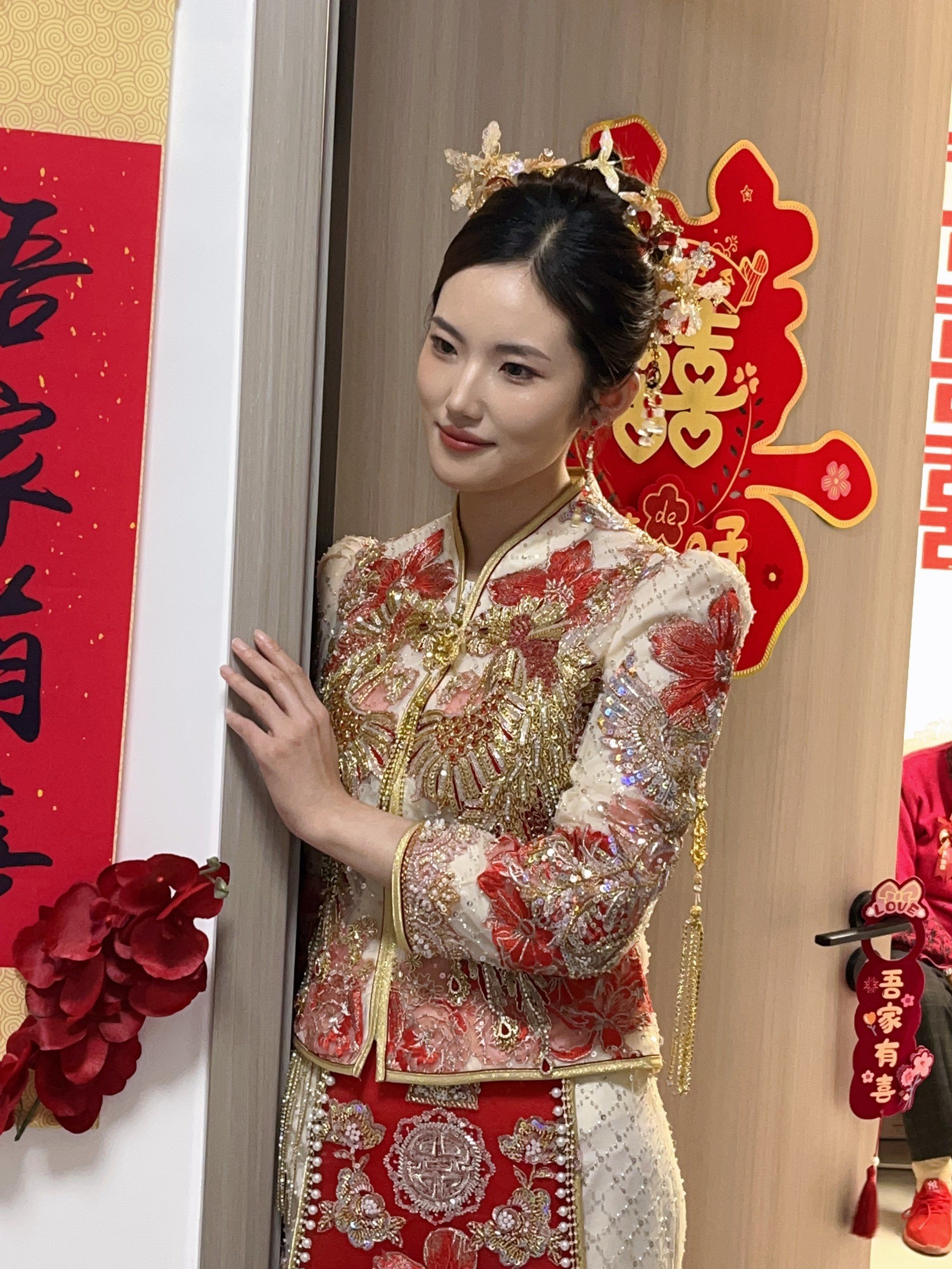 婚礼跟妆接亲现场