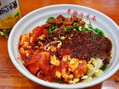 特色四合一-手擀菠菜面(西康路店)