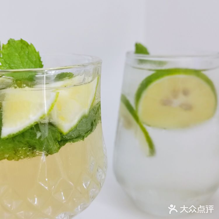 夏日特调✨自制青梅mojito&柠檬果味气泡酒