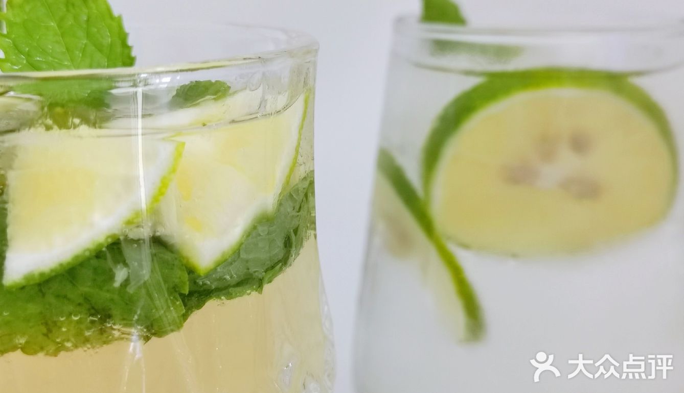 夏日特调✨自制青梅mojito&柠檬果味气泡酒