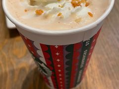 太妃榛果风味糖脆拿铁-星巴克(广州东圃天银店)