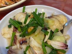 姜葱炒象鼻贝-双天海鲜楼 · 43年老字号
