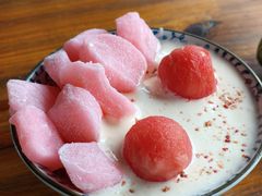 西瓜麻薯奶冰-李百蟹·江南蟹黄面(夫子庙店)