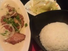 白咖喱猪扒饭-沙嗲王(加拿芬店)