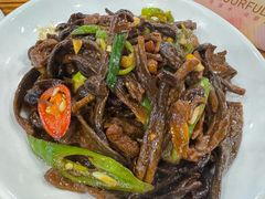 小炒鹿茸菇-斯丹姜母鸭·古法干香(涂门街总店)