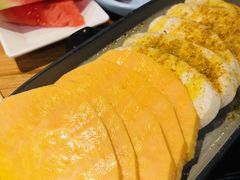 烤地瓜片-小米烤肉-泥炉炭烤(常营店)