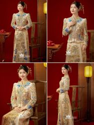 点击看大图 -艾拉·女王婚纱礼服馆