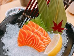 挪威三文鱼刺身-万岁寿司(万国店)