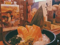 三文鱼刺身-坂吉屋·居酒屋深夜食堂(龙湖店)