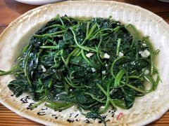 野生地瓜叶-下梅人家土菜馆(历史文化餐厅度假区店)