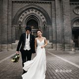 胶片质感集体婚照，幸福需要他人的见证