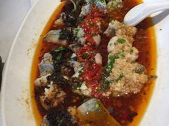 三色蒸鮰头鱼-巴陵全鱼席(湖南老字号汴河街店 )