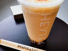 热烤黑糖波波牛乳-喜茶(上海北外滩来福士店)
