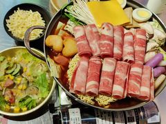 芝士肥牛年糕火锅-Meet Sun韩式大排档(五一广场7MALL店)