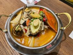 海鲜锅-甜阿姨·天台花园私房菜(万松园店)