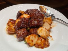 鲜松茸爆炒澳洲和牛-杭州西子湖四季酒店·金沙厅