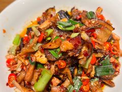 土萝卜干炒土腊肉-吃饭皇帝大土家民族菜(正大广场店)