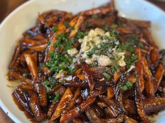 茭白炒鳝丝-双塔老饭店