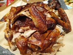 -民窑私烤土窑坑烤大公鸡