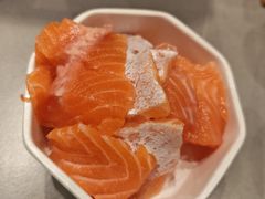 三文鱼-山焱·炭火自助烤肉(周浦万达店)