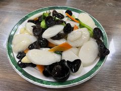 木耳炒山药-林之六八·6886大连老菜馆