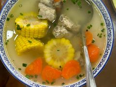 玉米排骨汤-复旦大学江湾校区食堂